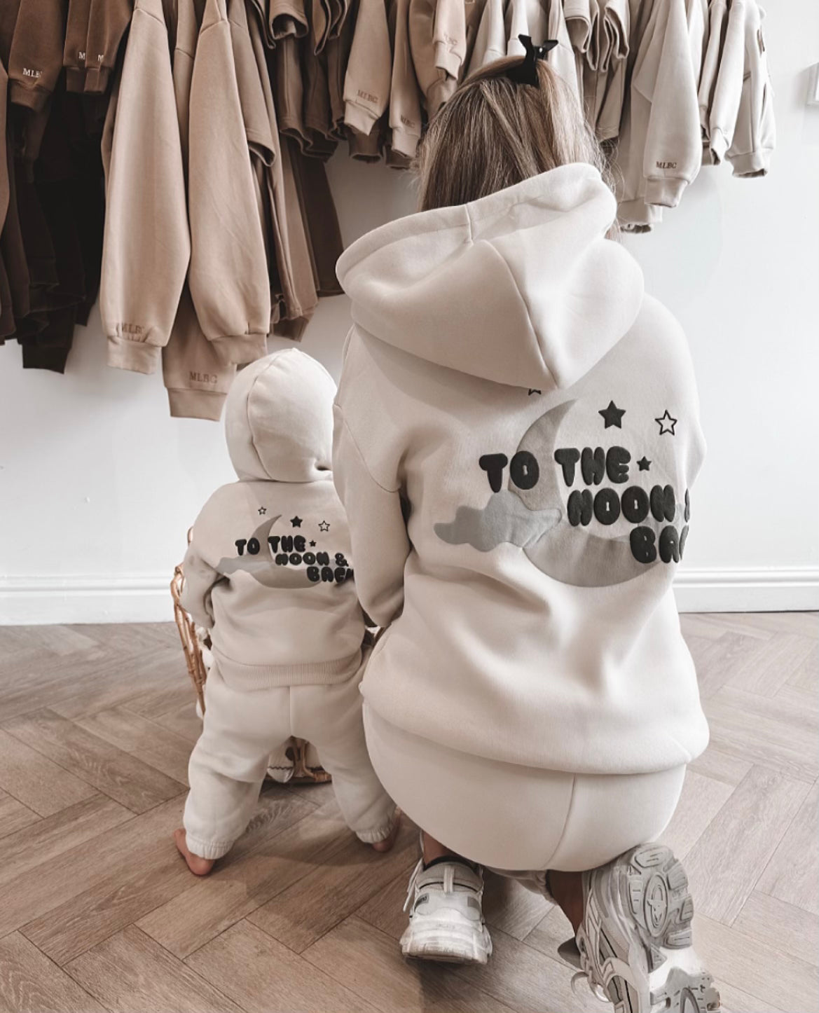 MLBC To The Moon Back Kids Tracksuit- Stone