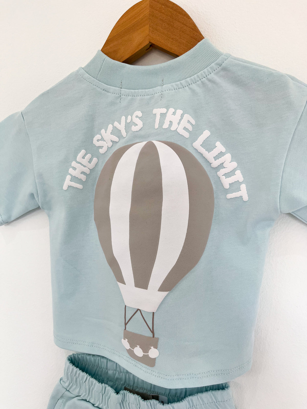 MLBC Sky's the limit T-Shirt and Shorts Set - Sky Blue