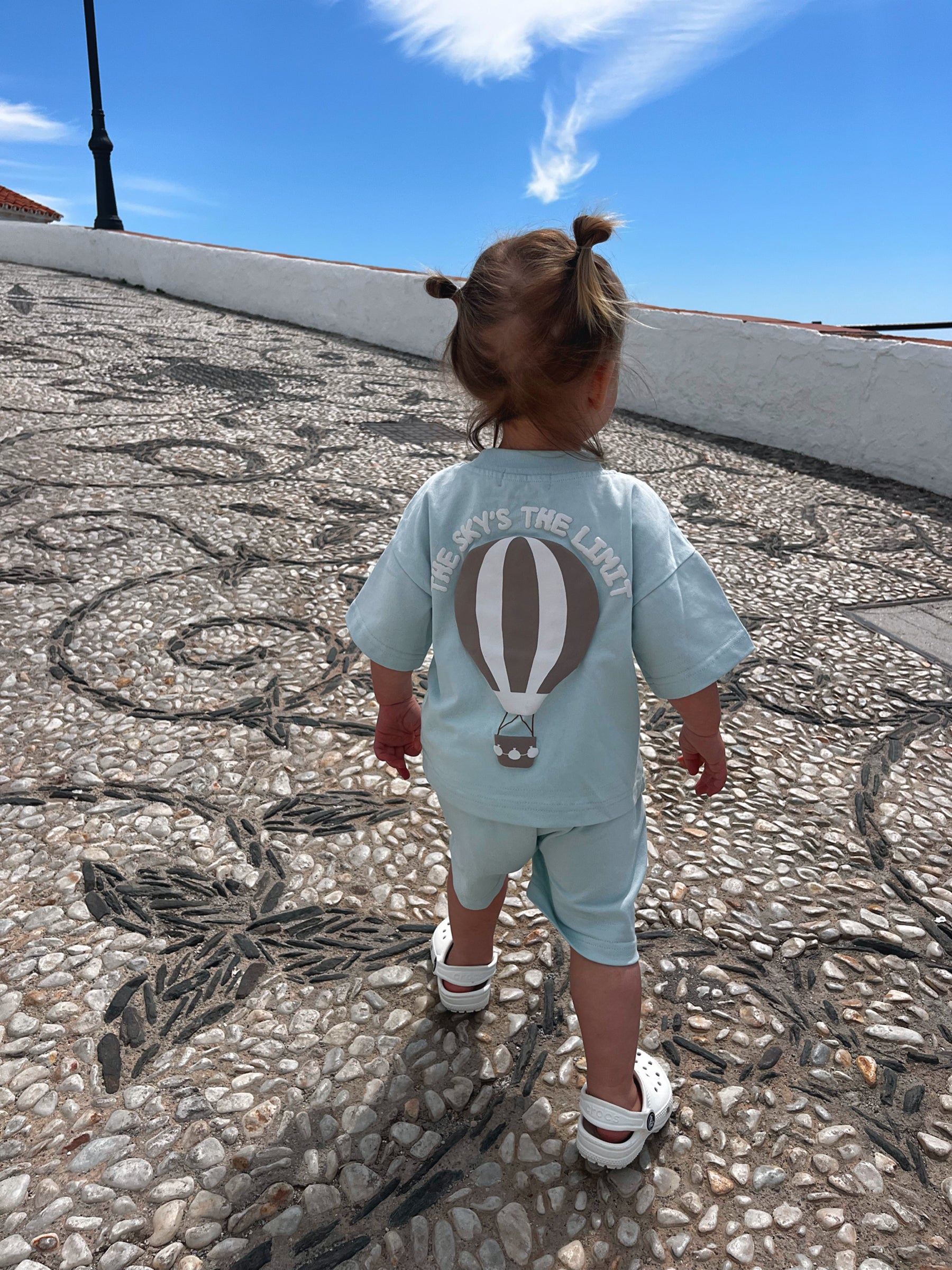 MLBC Sky's the limit T-Shirt and Shorts Set - Sky Blue