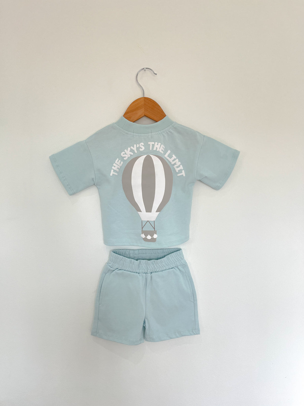 MLBC Sky's the limit T-Shirt and Shorts Set - Sky Blue