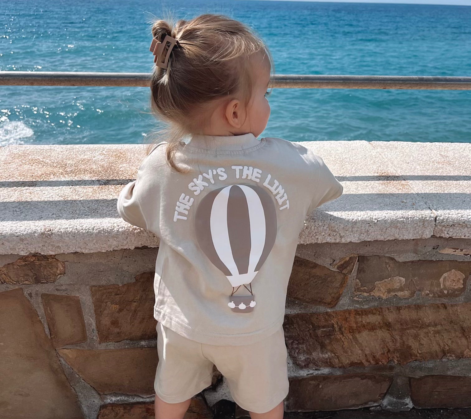 MLBC Sky's the limit T-Shirt and Shorts Set - Sand