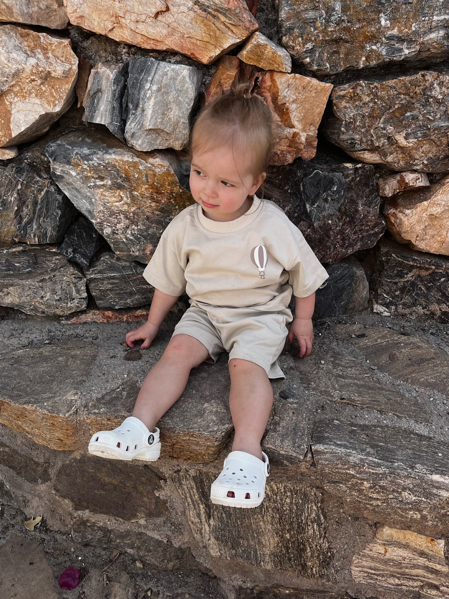 MLBC Sky's the limit T-Shirt and Shorts Set - Sand
