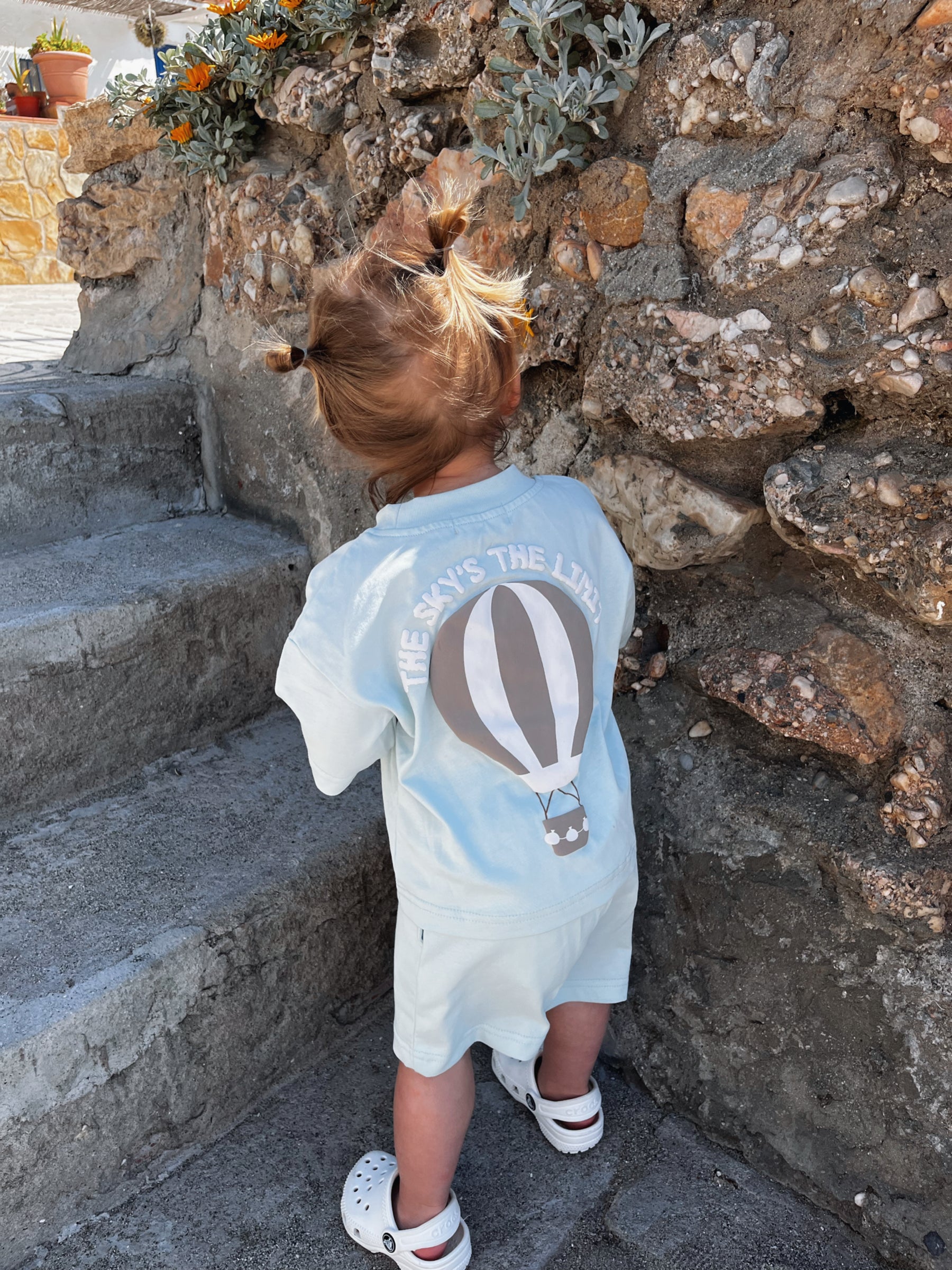 MLBC Sky's the limit T-Shirt and Shorts Set - Sky Blue