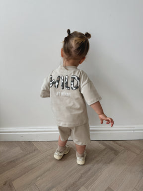 MLBC Wild at Heart T-Shirt and Shorts Set - Sand