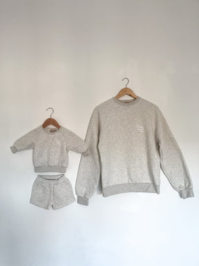 Adults MLBC Milk Bottle Crew Neck- Oatmeal
