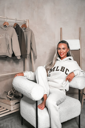 Adults MLBC Chenille Hoodie- Stone