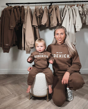 Adults MLBC Chenille Sidekick Hoodie- Choc