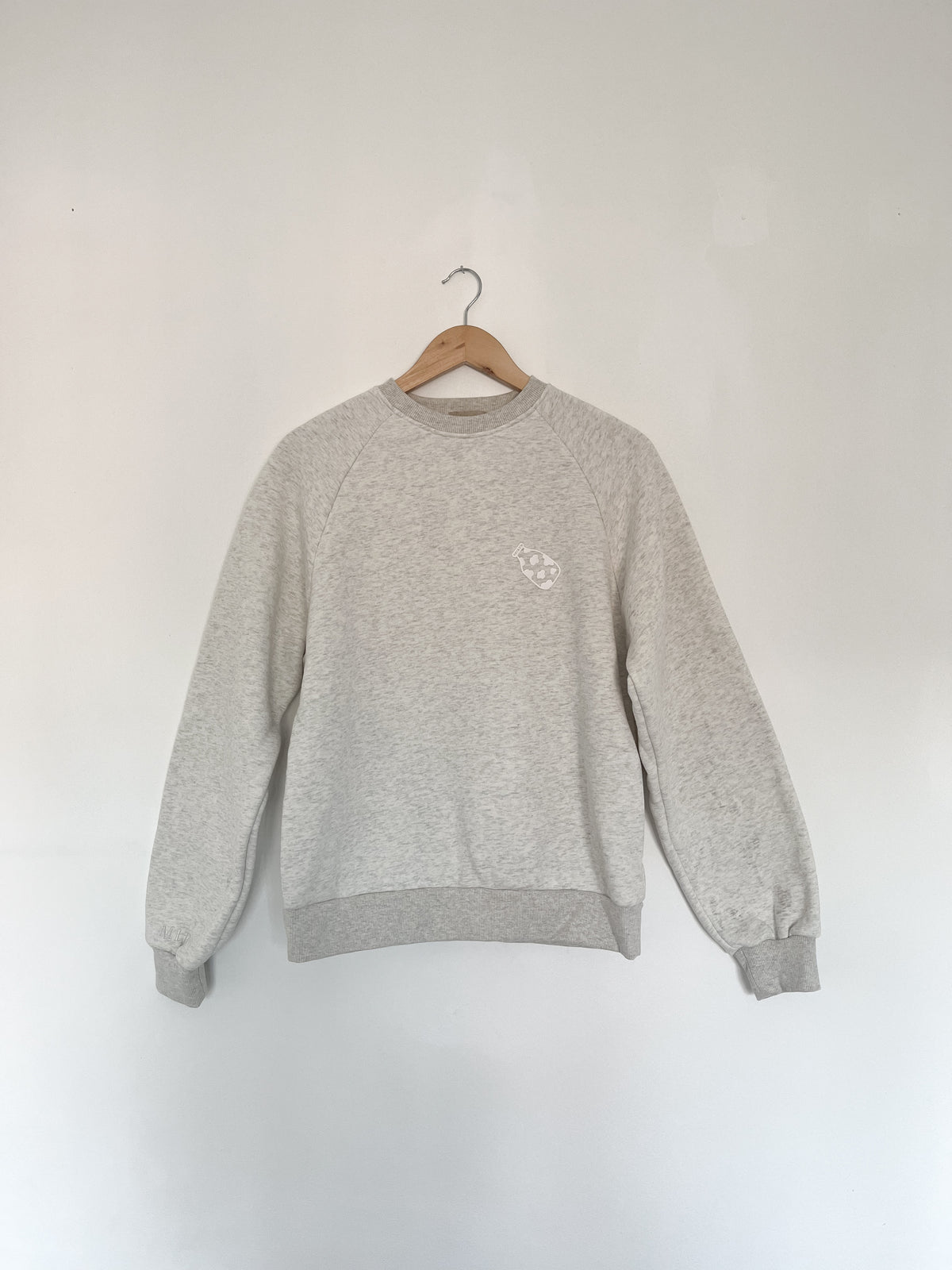 Adults MLBC Milk Bottle Crew Neck- Oatmeal