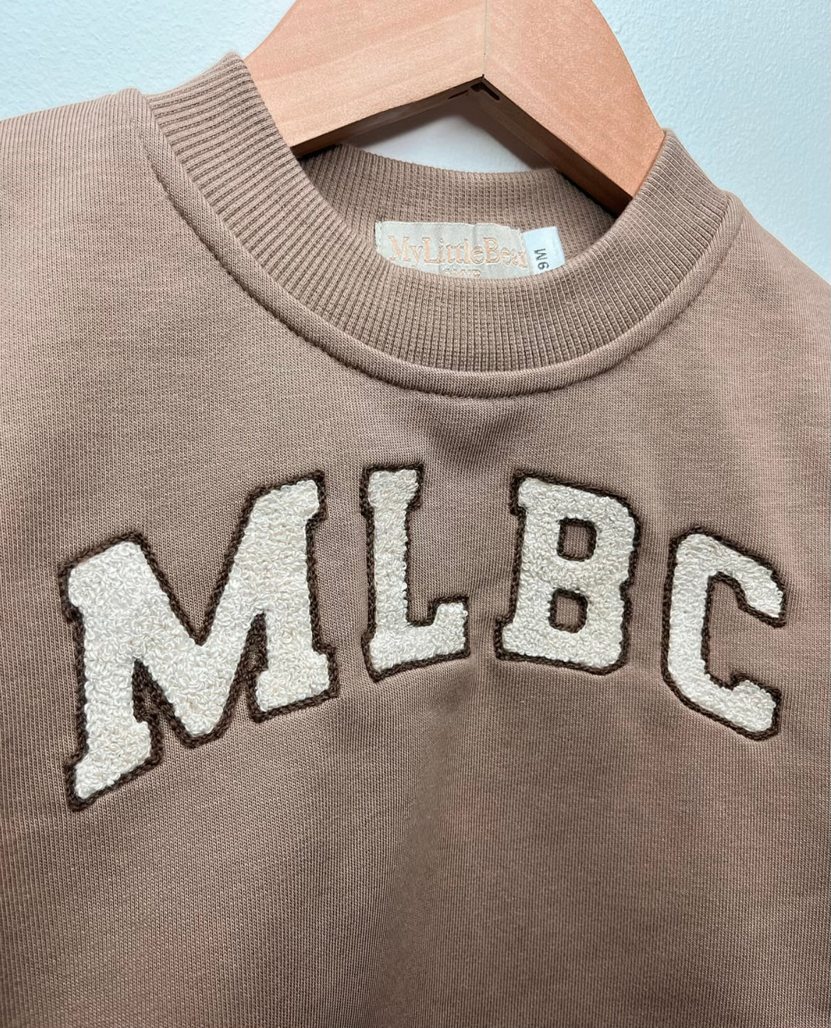 MLBC Chenille T-Shirt and Shorts Set - Choc
