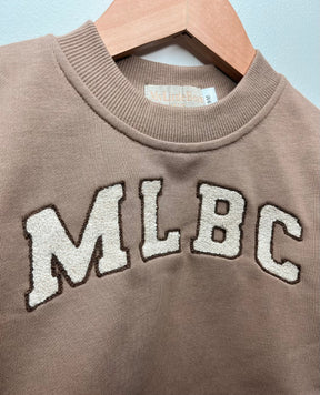 MLBC Chenille T-Shirt and Shorts Set - Choc