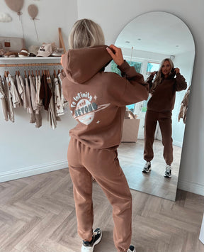 Adults MLBC To Infinity Hoodie- Brown