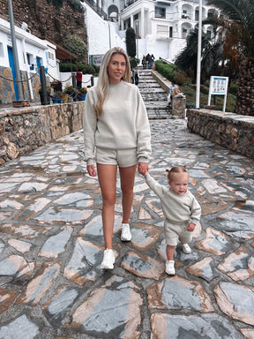 Adults MLBC Milk Bottle Crew Neck- Fawn