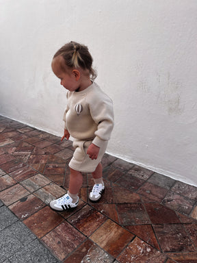 MLBC Sky's the limit Crew and Shorts Set - Stone