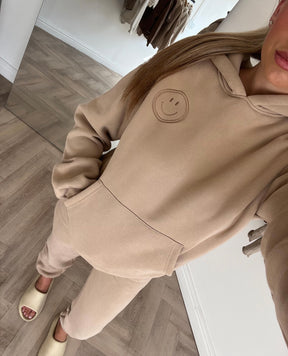 Adults MLBC Smile Hoodie- Biscuit