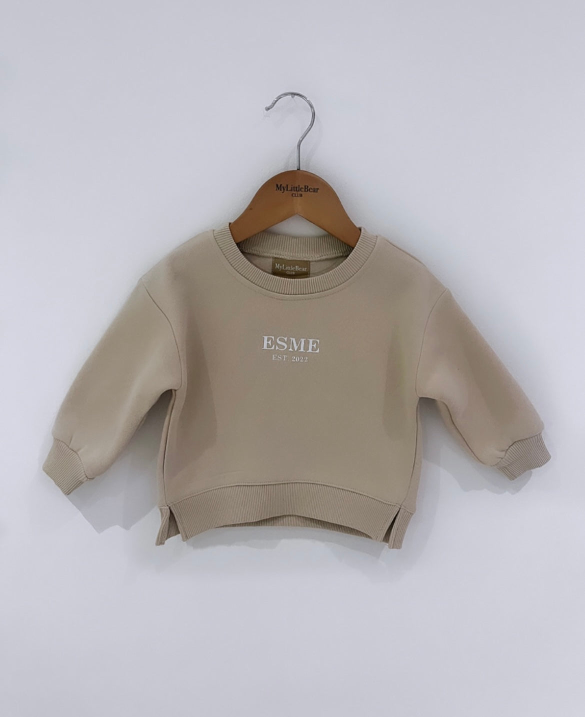 Personalised Baby Nude Jumper